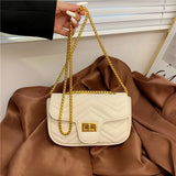 Chain Women Crossbody Bag Shoulder Bag PU Leather Female Clutch Handbags