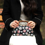 Cheongsam Bag Women's Crossbody Shoulder Tassel Handbags Purses