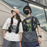 Tactical Chest Rig Hip-Hop Style Men Women Casual Function Outdoor Vest Bag
