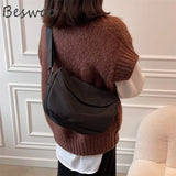 Nylon Crossbody Shoulder Bag for Women - Large Capacity Messenger Bag
