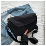 Nylon Crossbody Shoulder Bag for Women - Large Capacity Messenger Bag