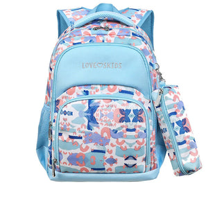 Children School Bags Girls Boys Orthopedic Backpack Kids Satchel Bookbag