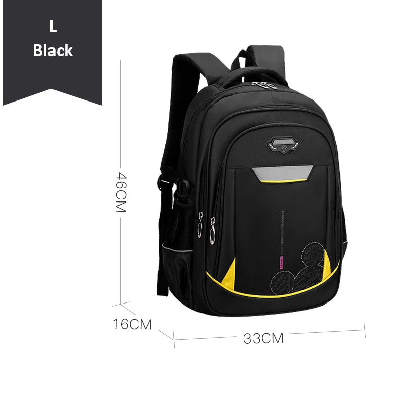 Big Capacity Teenage Backpack Waterproof Schoolbag for Boys and Girls