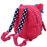 Kids Backpack Bag Kindergarten Girls Boys Cartoon Toys Owl Cow Frog Monkey
