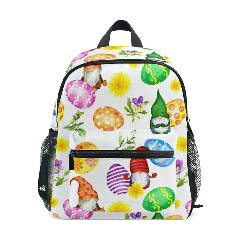 Kids Easter Egg Gnome School Bag for Boys and Girls