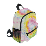 Rainbow Tie Dye Kids Backpack for School 3-8 Years Old