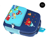 Kids Car World Cartoon School Bags Lightweight Backpack Waterproof Girls Bookbag