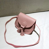 Kids Girls Small Shoulder Bag Sweet PU Leather Crossbody Handbag