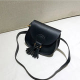 Kids Girls Small Shoulder Bag Sweet PU Leather Crossbody Handbag