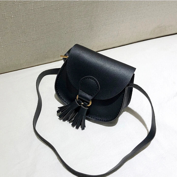 Girls Small Leather Crossbody Handbag Shoulder Bag Waist Bag