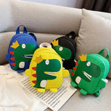 3D Dinosaur Cartoon Kids School Bag Boys Backpack Mochila