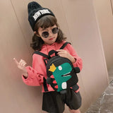 3D Dinosaur Cartoon Kids School Bag Boys Backpack Mochila