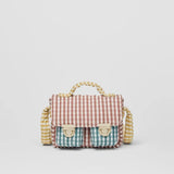 Girls Summer Fresh Matching Square Messenger Bag