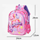 Kids Backpack Waterproof Lightweight Cartoon Boys Girls School Bag