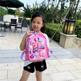 Kids Backpack Waterproof Lightweight Cartoon Boys Girls School Bag