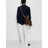Bohemian Vintage Women's Handbags Purses Shoulder Bag with Tassel Fringe
