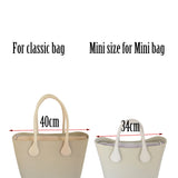 Mini Canvas Organizer Insert for O Bag Standard Mini