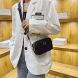 Classic Solid Women's Shoulder Bag Leather Material Messenger Bag