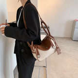 Classic Patchwork Tote Bag Retro Handbag Ladies Messenger Bag