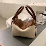 Classic Patchwork Tote Bag Retro Handbag Ladies Messenger Bag