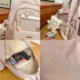 College Student Matching Backpack Large Capacity Lovely Bag
