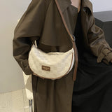 Plaid Shoulder Bag for Women Crossbody Bags Girls Handbags