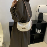 Plaid Shoulder Bag for Women Crossbody Bags Girls Handbags