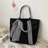 Girls Tote Bags Ladies Canvas Bag All-match Small Fresh Bow Handbags