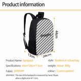 JUDO Pattern Backpack for Teens Boys Girls School Supplies