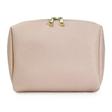 Large Capacity PU Leather Cosmetic Bag Travel Toiletries Organizer