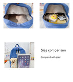 Cotton Kids Kindergarten School Bags Children Backpacks Student Schoolbag
