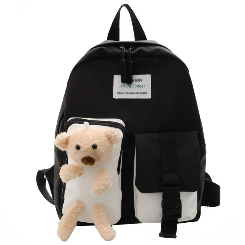 Cotton Kids Kindergarten School Bags Children Backpacks Student Schoolbag