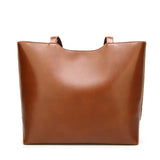 Cow Leather Ladies Shoulder Bags Big Women Leather Handbags