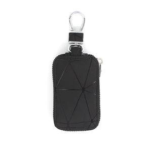 Leather Key Holder Wallet Pouch Bag Keychain Housekeeper Key Case