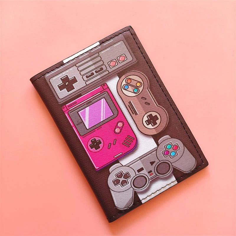 Men's Passport Cover Ticket Holder Case Pouch