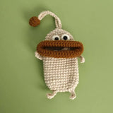 Thick Lips Unisex Key Bag Hand Knitting Key Wallet