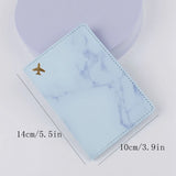 Crocodile Pattern Airplane Passport Cover Letter Women Men Travel