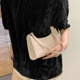 Crocodile Print Shoulder Bag Purse Handbag for Women