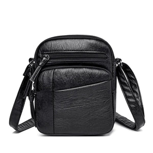Cross-body Bag Women Shoulder Bag Soft Leather Texture Small Square Bag
