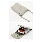 Women's Mini Crossbody Bag PU Leather Handbag with Buckle Cover