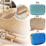 Glittered Clutch Wallet Evening Shoulder Bag
