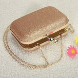 Glittered Clutch Wallet Evening Shoulder Bag