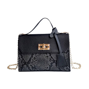 Women's Crossbody Bag Chain Shoulder Messenger Leather