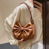 Crossbody Chain Sling Bag Bowkont PU Leather Lady Totes Purse Han