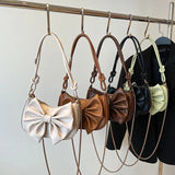 Crossbody Chain Sling Bag Bowkont PU Leather Lady Totes Purse Han