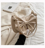 Crossbody Chain Sling Bag Bowkont PU Leather Lady Totes Purse Han