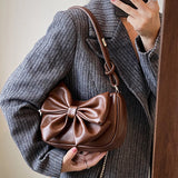 Crossbody Chain Sling Bag Bowkont PU Leather Lady Totes Purse Han