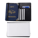Passport Wallet Multi-Card Slot Business Wallet Case Men Women PU Holder