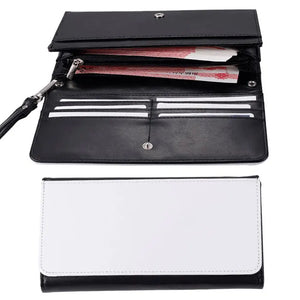 Personalized Picture Zipper Long Wallet Clutch Bag