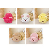 Personalized Plush Bear Backpack for Kids, Small Cartoon Mini Schoolbag